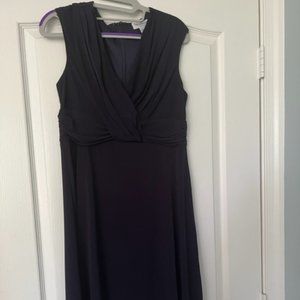 Navy Blue sleeveless dress
